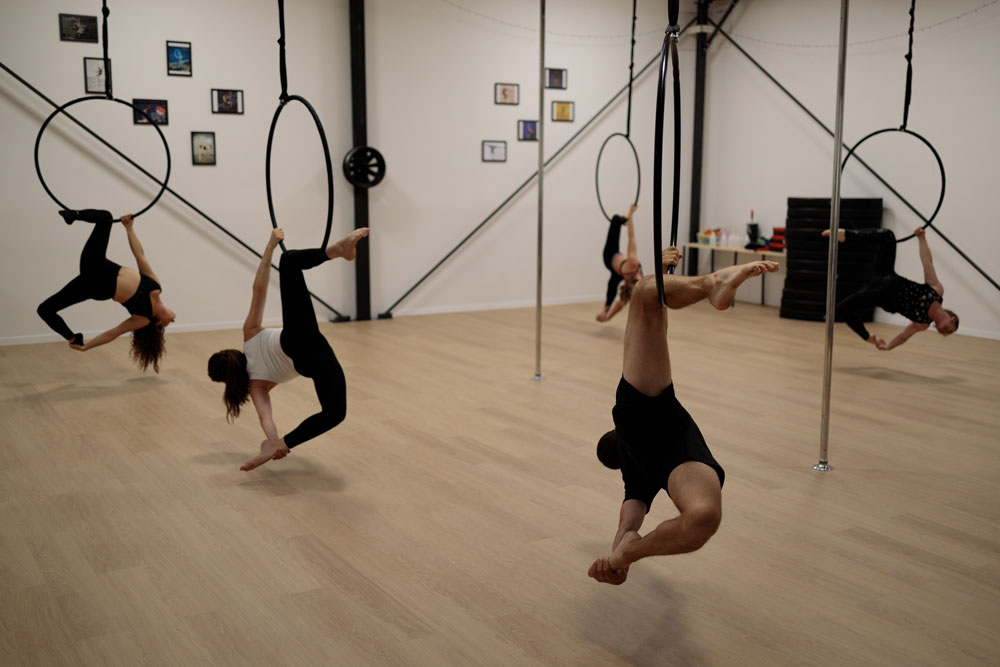 Cours de Cerceau Aérien l'Envolée Pole Dance Studio